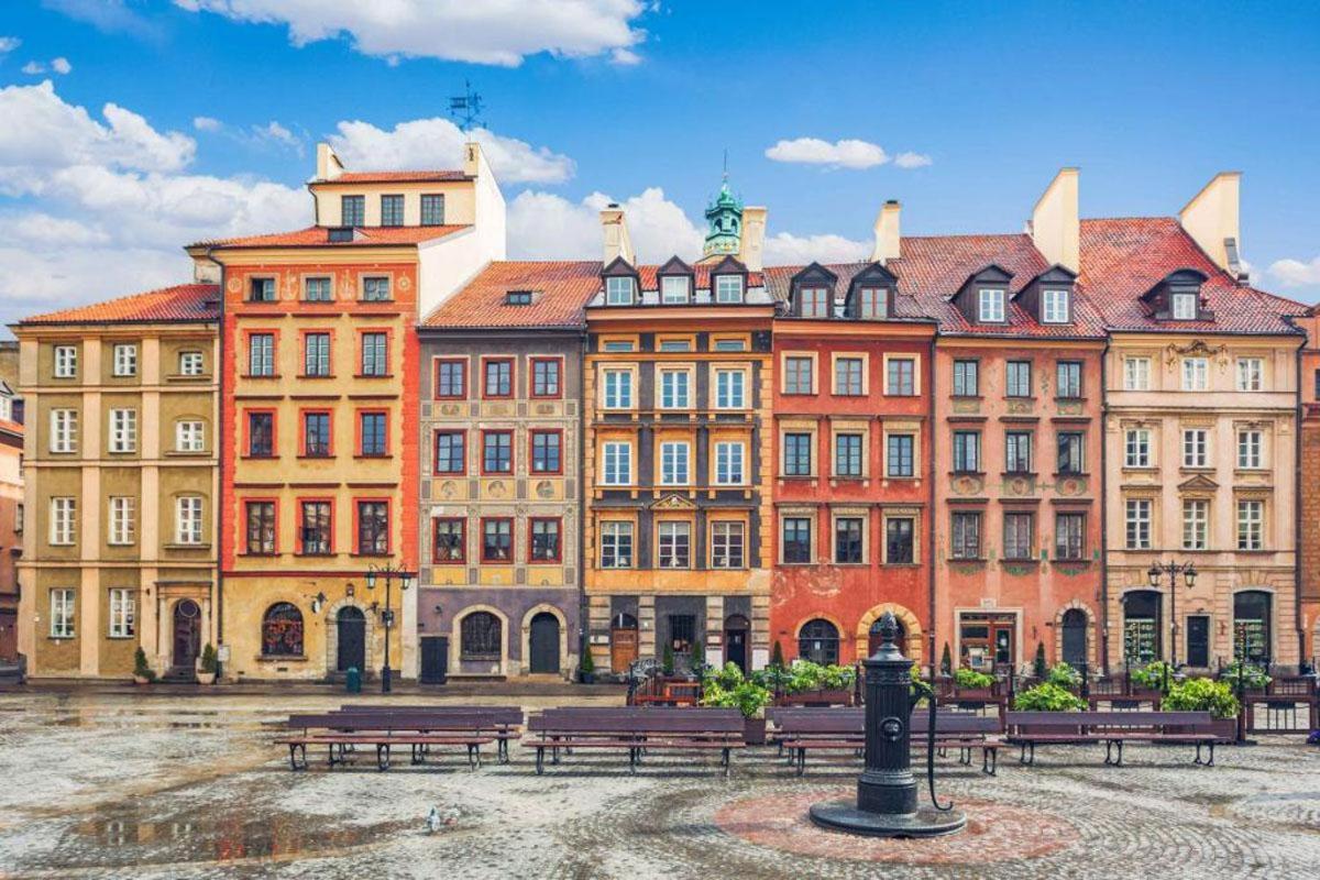ワルシャワFour Seasons Old Town - Autumnアパートメント エクステリア 写真